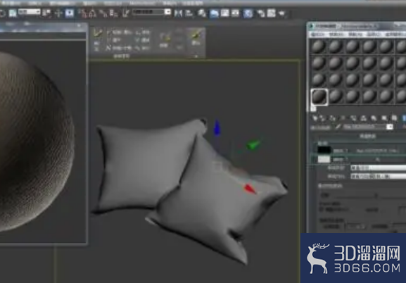 3dmax怎么使用衰减功能控制布料？