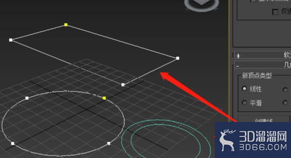 3Dmax怎么合并多个线条？