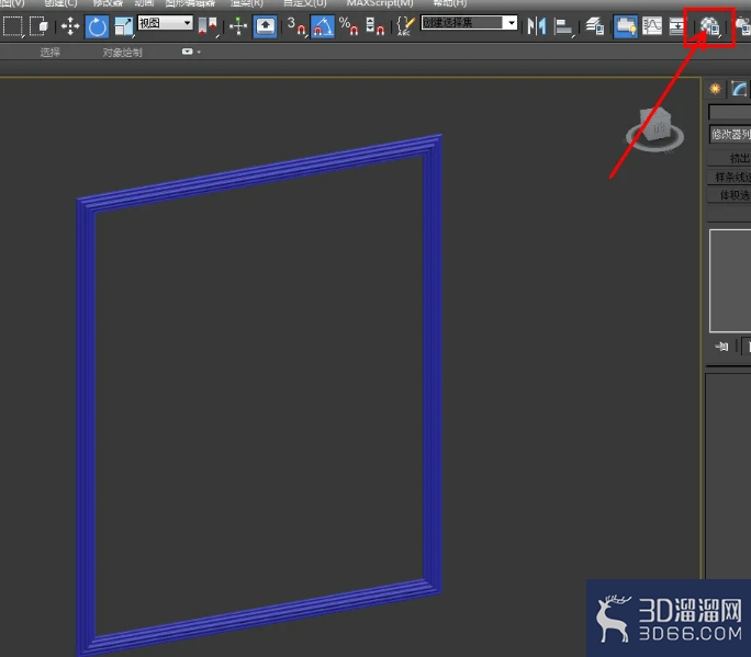 3Dmax画框模型制作教程