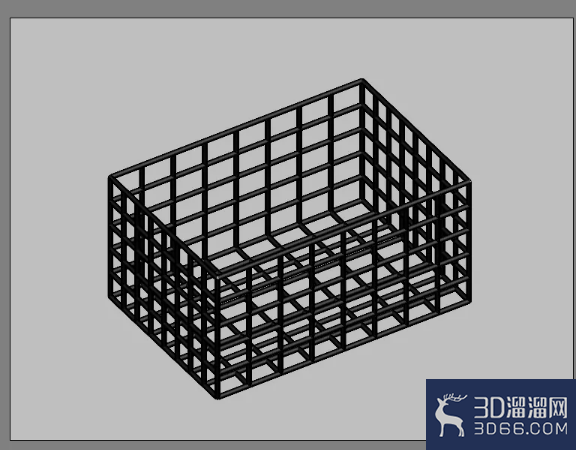 3Dmax方形置物架制作教程 3Dmax方形置物架制作教程