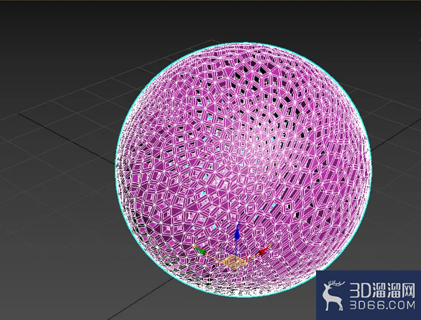 如何在3dmax中画拓扑型中空多孔球? 如何在3dmax中画拓扑型中空多孔球?