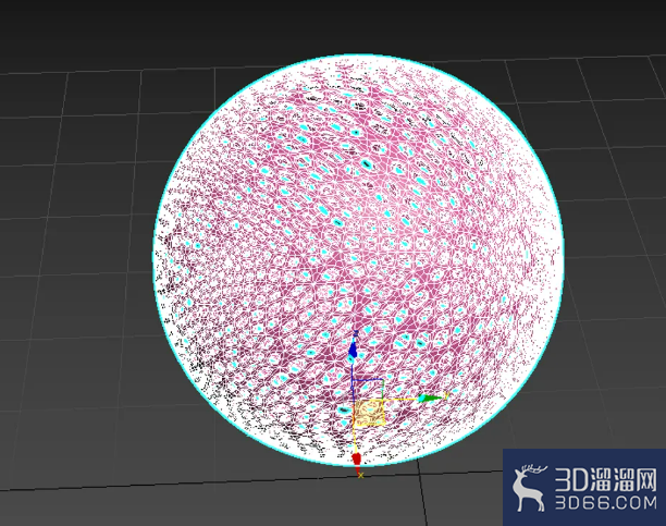 如何在3dmax中画拓扑型中空多孔球? 如何在3dmax中画拓扑型中空多孔球?