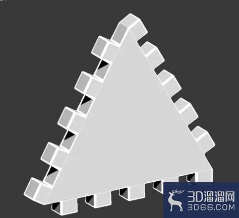 3Dmax如何制作三角形积木? 3Dmax如何制作三角形积木?