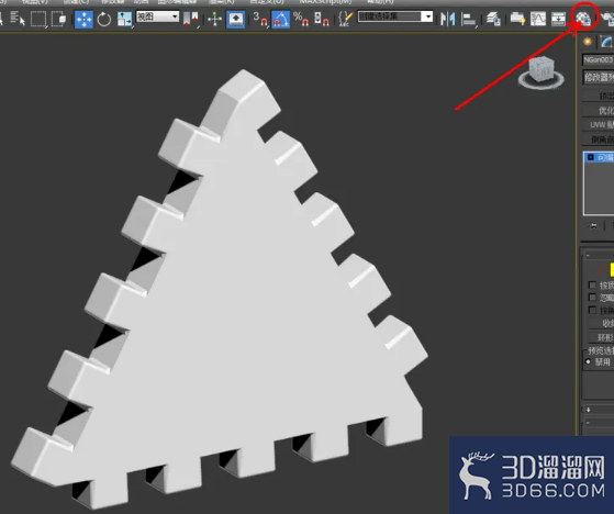 3Dmax如何制作三角形积木? 3Dmax如何制作三角形积木?