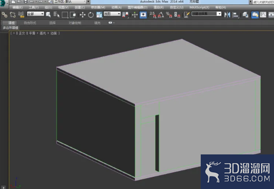3DMAX怎样制作踢脚线？