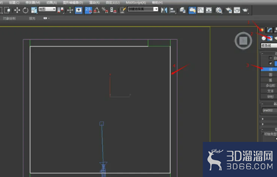 3DMAX怎样制作踢脚线？
