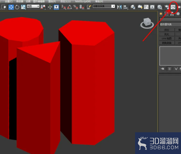 3Dmax如何制作棱柱模型？