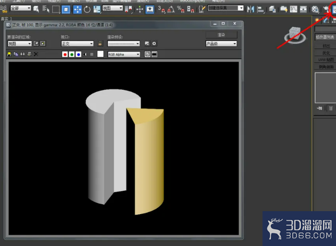 3Dmax如何制作扇形柱? 3Dmax如何制作扇形柱?