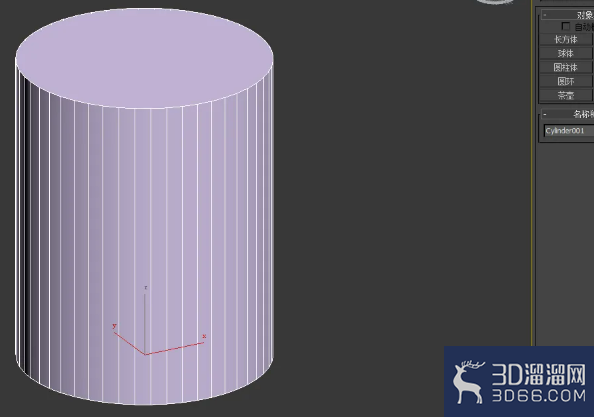 3Dmax怎么制作圆柱体? 3Dmax怎么制作圆柱体?