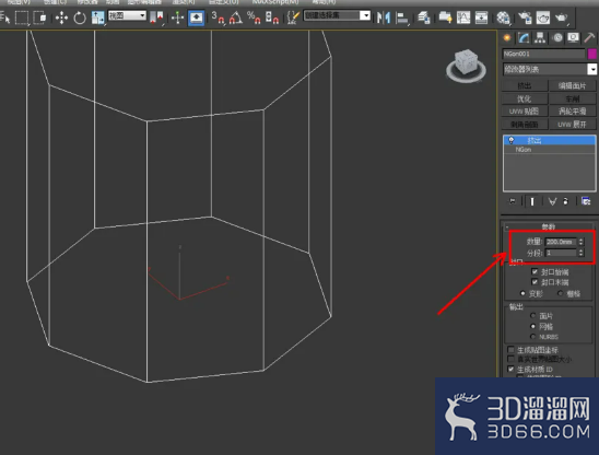 3Dmax如何制作八棱台? 3Dmax如何制作八棱台?