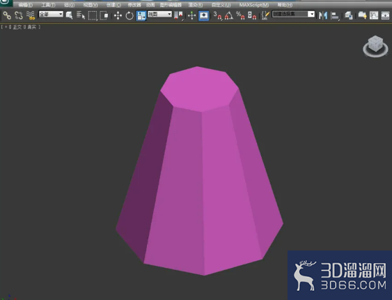 3Dmax如何制作八棱台? 3Dmax如何制作八棱台?