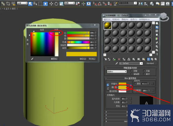 3Dmax如何制作圆柱体模型? 3Dmax如何制作圆柱体模型?