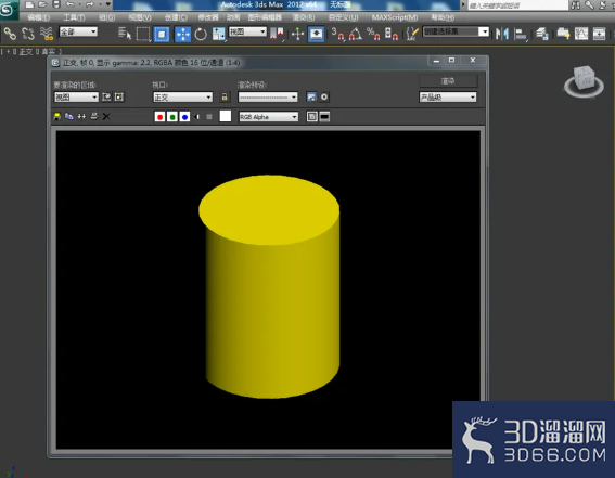 3Dmax如何制作圆柱体模型? 3Dmax如何制作圆柱体模型?