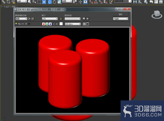 3Dmax如何制作切角圆柱体? 3Dmax如何制作切角圆柱体?