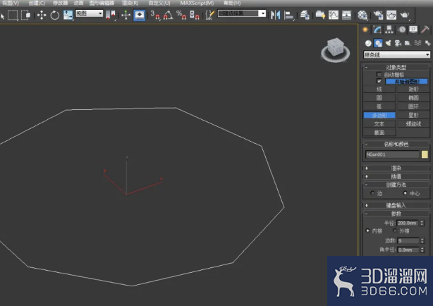 3Dmax如何制作十边柱? 3Dmax如何制作十边柱?