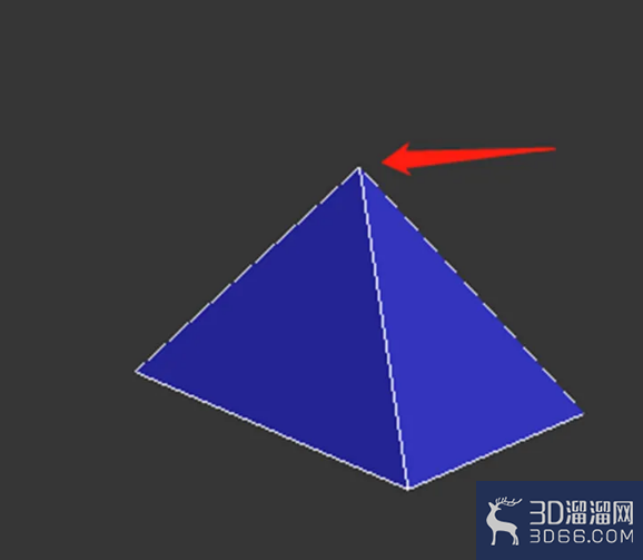 3dmax怎么把面塌陷成点？