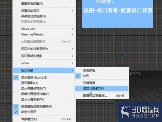 3DMAX如何设置导入图片？
