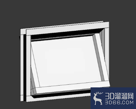 3Dmax如何制作旋转窗? 3Dmax如何制作旋转窗?