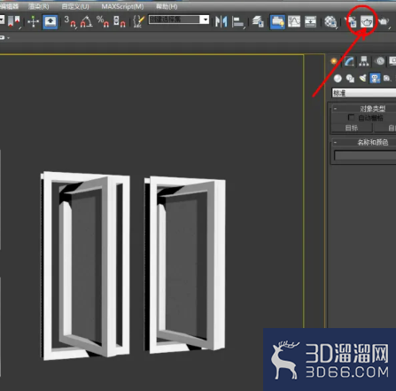 3Dmax如何制作旋转窗? 3Dmax如何制作旋转窗?