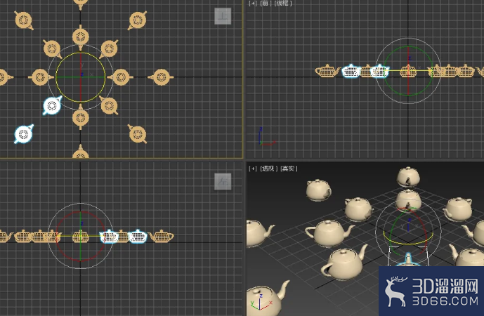 3DMAX如何环形阵列? 3DMAX如何环形阵列?