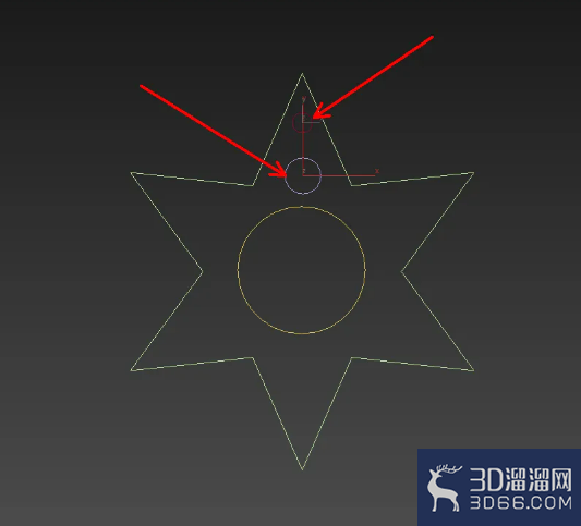 3Dmax镂空星形制作教程