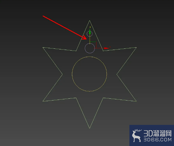 3Dmax镂空星形制作教程