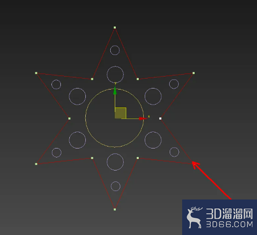 3Dmax镂空星形制作教程