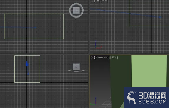 3dmax如何调整摄影机？