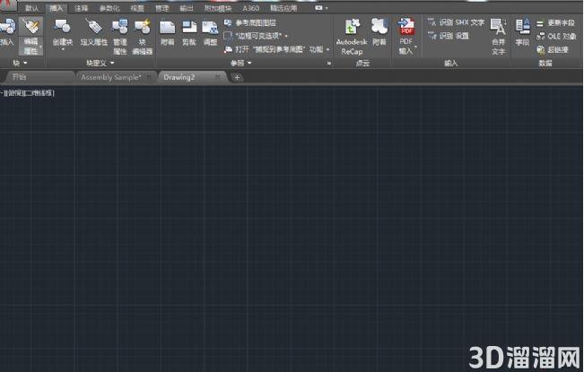 AutoCAD打开PDF格式图纸方法-3d溜溜网