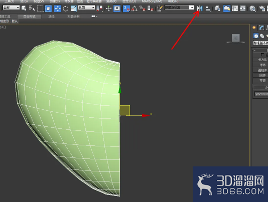 3Dmax怎么修复另一半模型？