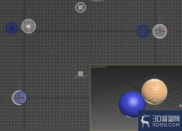 3dMax中如何合并图形？
