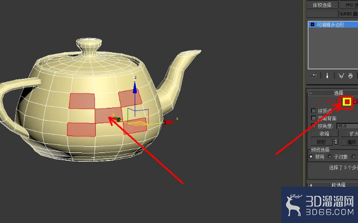 3Dmax中怎么删除模型上的面? 3Dmax中怎么删除模型上的面?