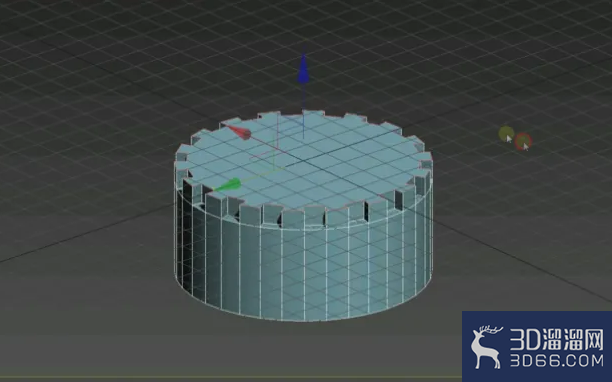 3dmax如何快速选中间隔面? 3dmax如何快速选中间隔面?