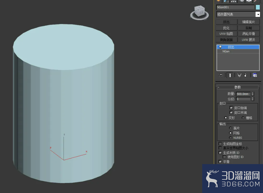 3Dmax如何制作圆角二十九边柱? 3Dmax如何制作圆角二十九边柱?