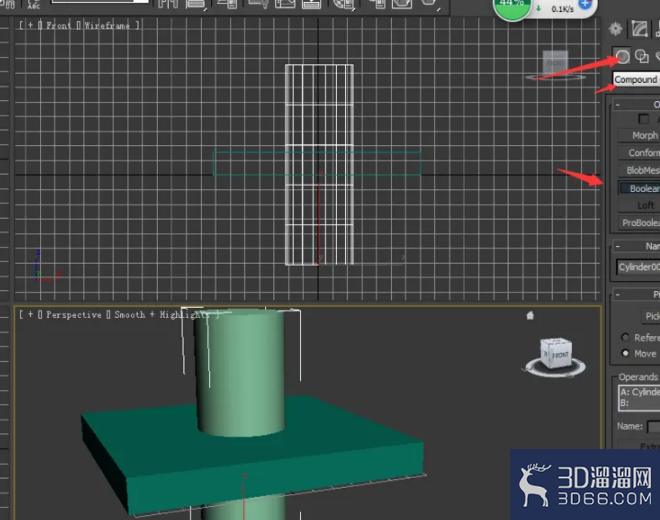 3Dmax布尔运算的使用方法! 3Dmax布尔运算的使用方法!