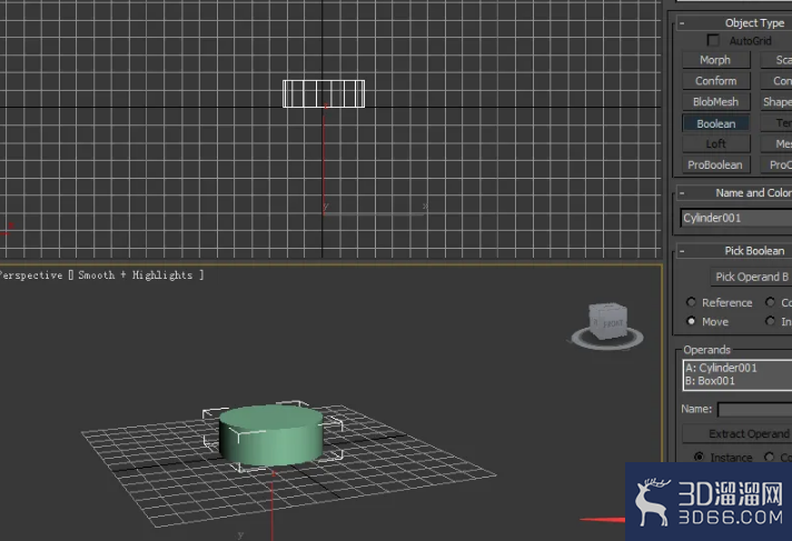 3Dmax布尔运算的使用方法! 3Dmax布尔运算的使用方法!