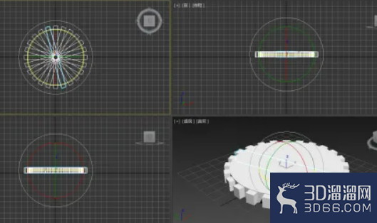 在3dmax里面如何做齿轮？