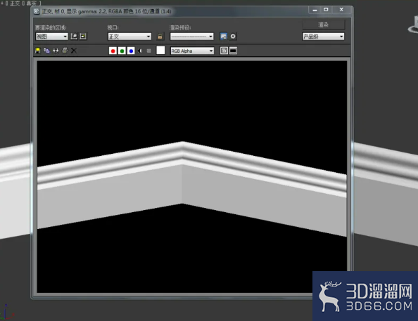 3Dmax怎么制作踢脚线？
