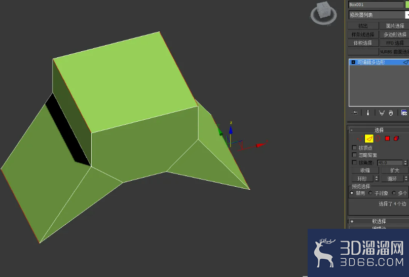 3Dmax切角建模教程 3Dmax切角建模教程