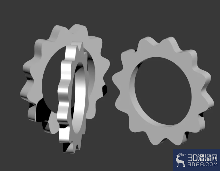 3Dmax齿轮制作教程？