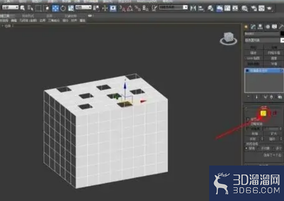 3dmax怎么使用编辑多边形封口？