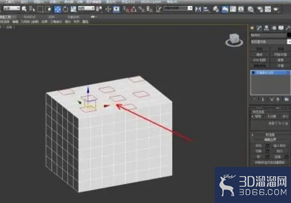 3dmax怎么使用编辑多边形封口？