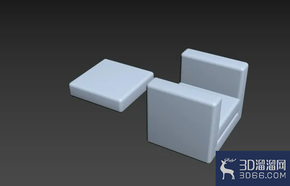 如何使用3dmax绘制一个简易的沙发？