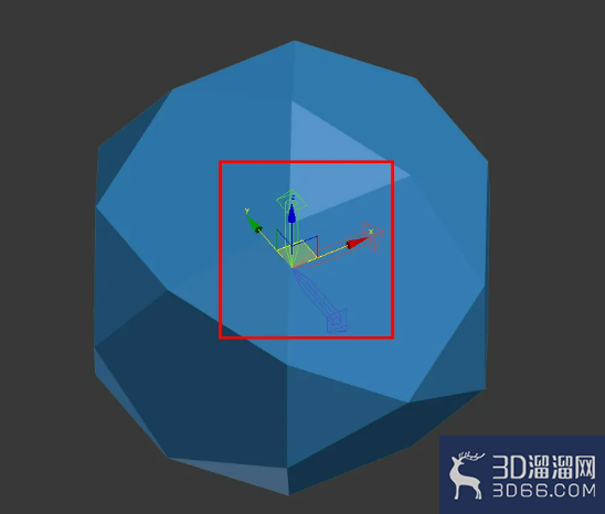 3Dmax怎么将轴移动到模型中心?