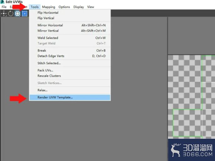 3Dmax如何展UV？