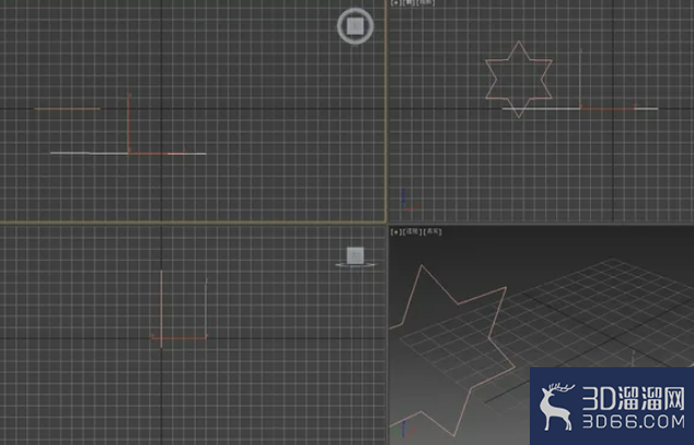 3dMax中如何绘制放样截面？