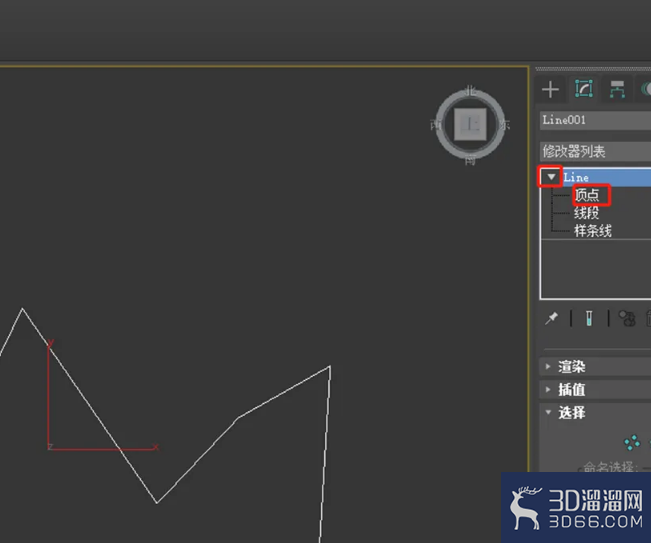 3dmax中线条如何显示顶点编号? 3dmax中线条如何显示顶点编号?