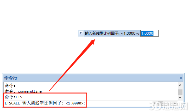 CAD线型比例因子怎么设置？