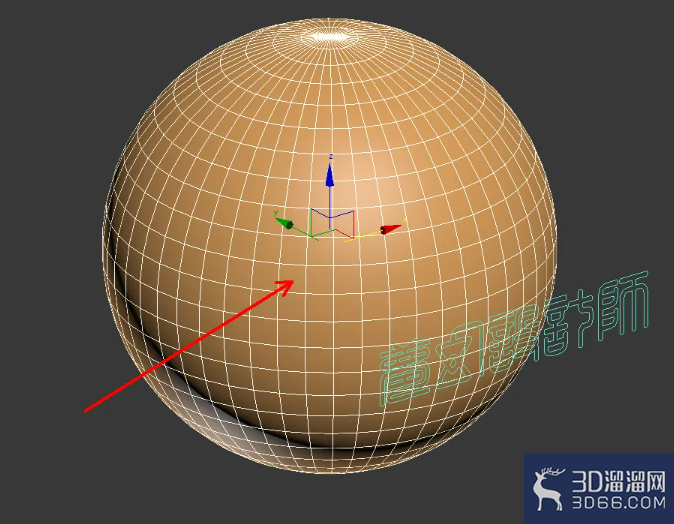 3Dmax球体浮雕字制作教程