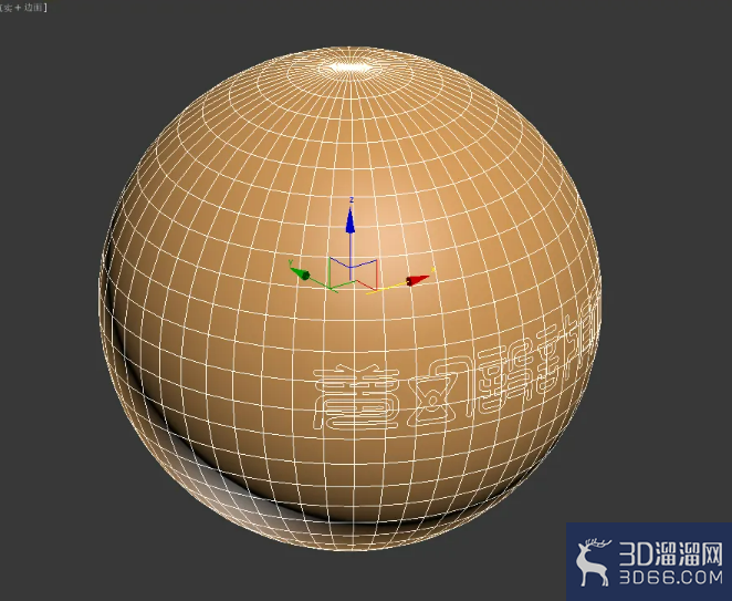 3Dmax球体浮雕字制作教程